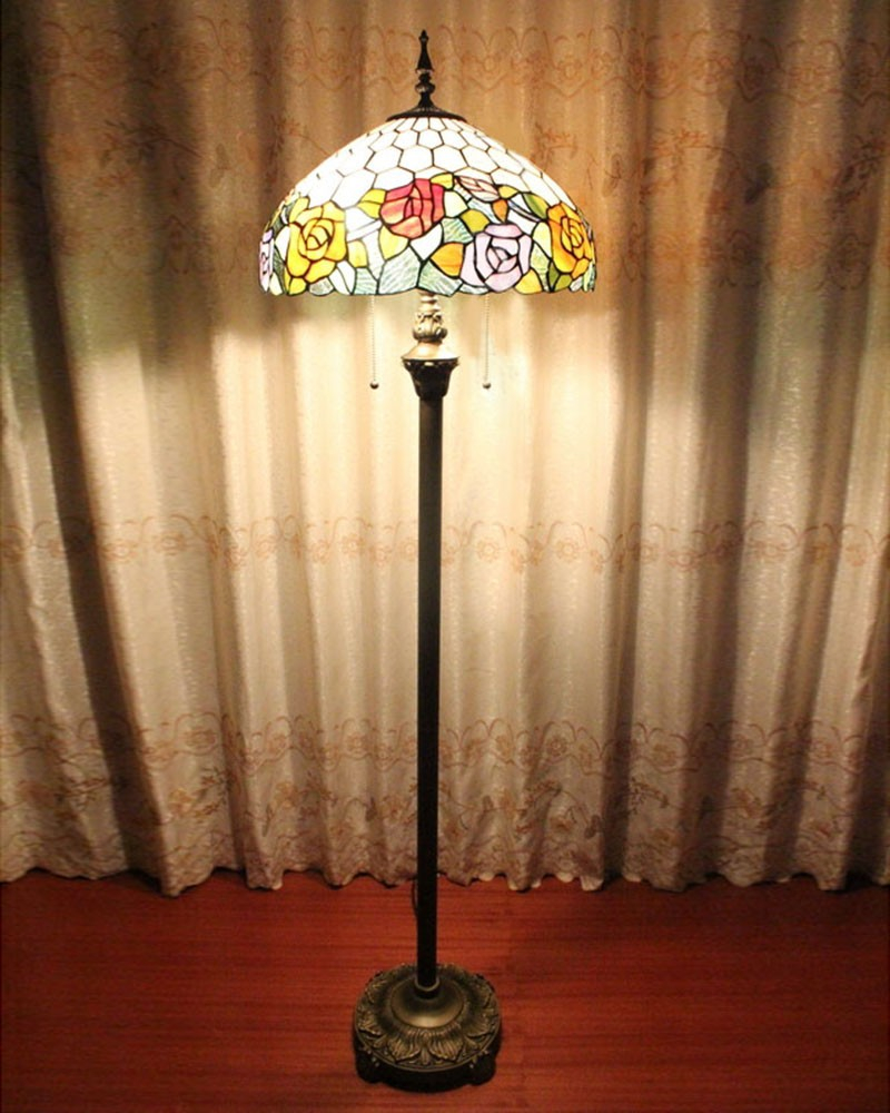 Floor Lamp Stained Glass Pixball regarding sizing 800 X 1000