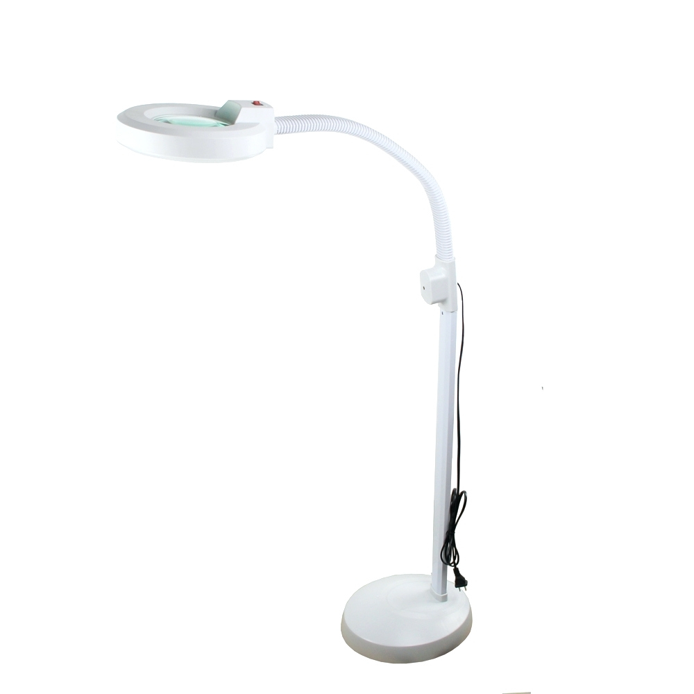 Floor Lamps Floor Lamp With Magnifier For Sewing Dazor Magnifying throughout proportions 1000 X 1000