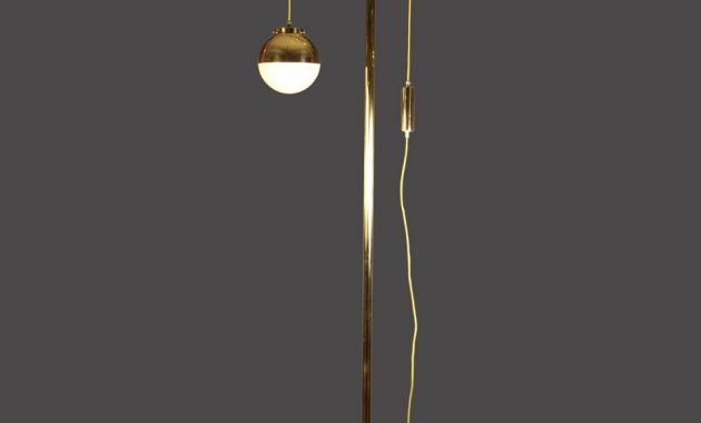 Floor Standing Lamp Traditional Brass Silver 21111 Woka for measurements 965 X 911