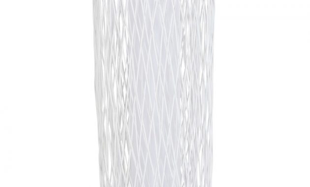 Florida Wicker Floor Lamp In White intended for dimensions 900 X 1080