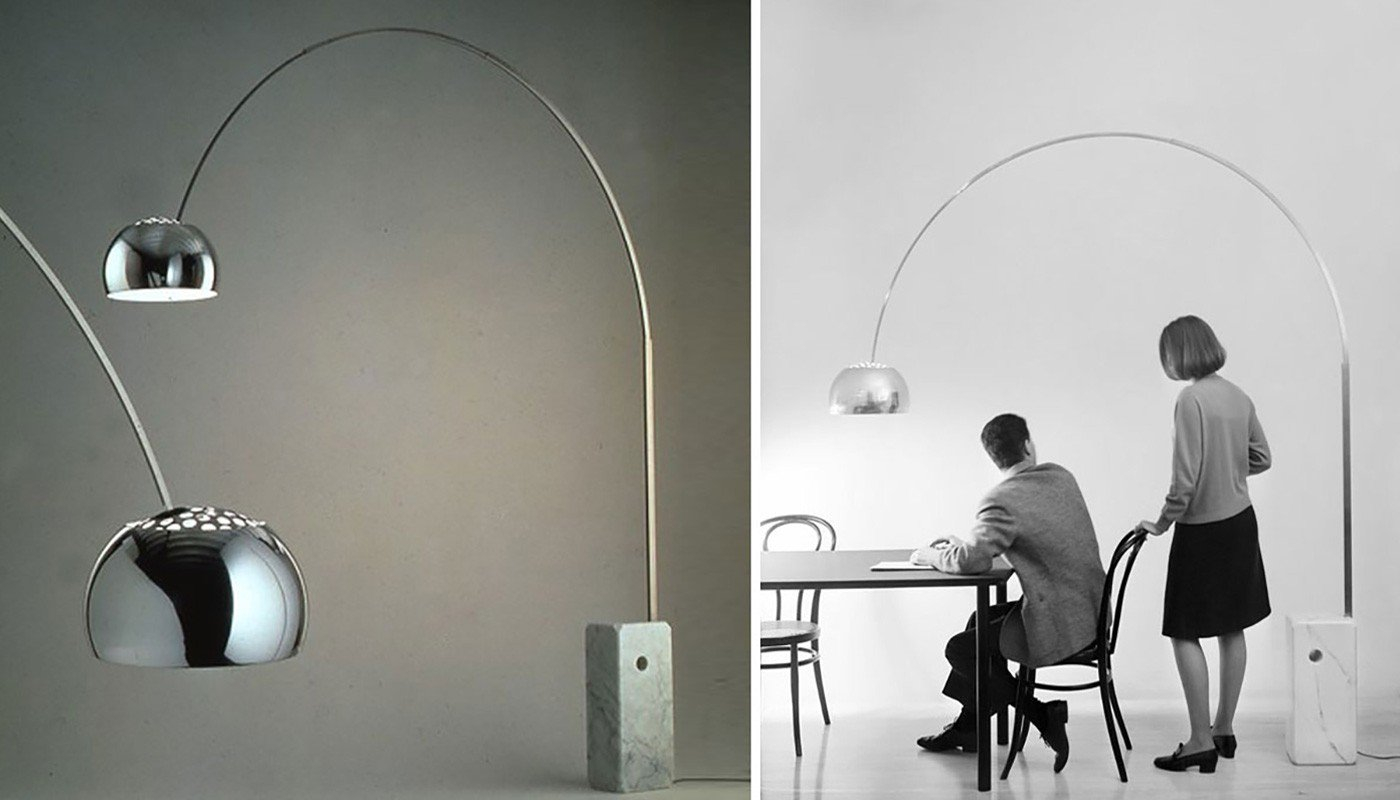 Flos Arco Floor Light Heals intended for proportions 1400 X 800