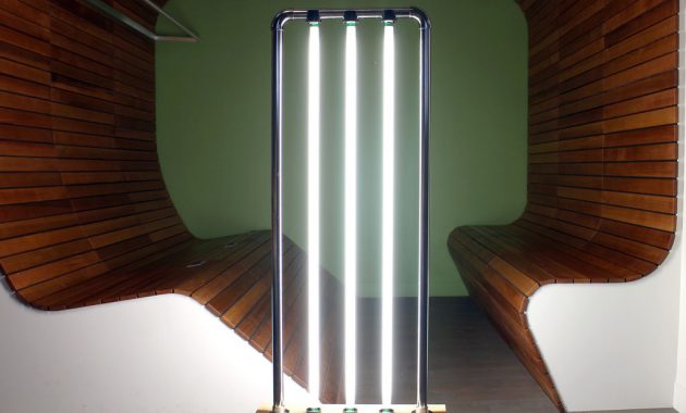 Fluorescent Tube Floor Lamp 26 Steps With Pictures regarding sizing 1024 X 841