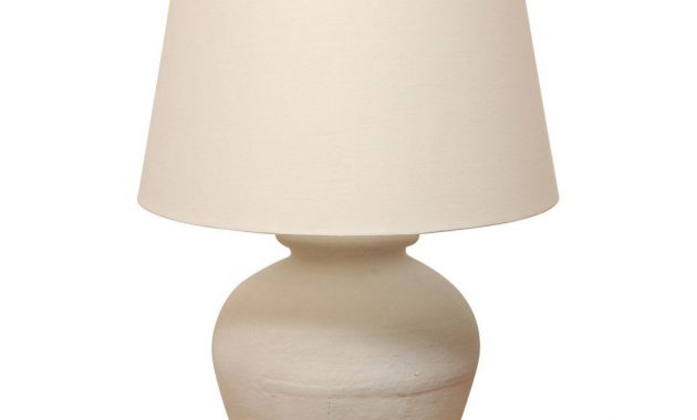 Frances Elkins Bean Pot Lamp In White Plaster Finish Table Lamps with dimensions 960 X 960