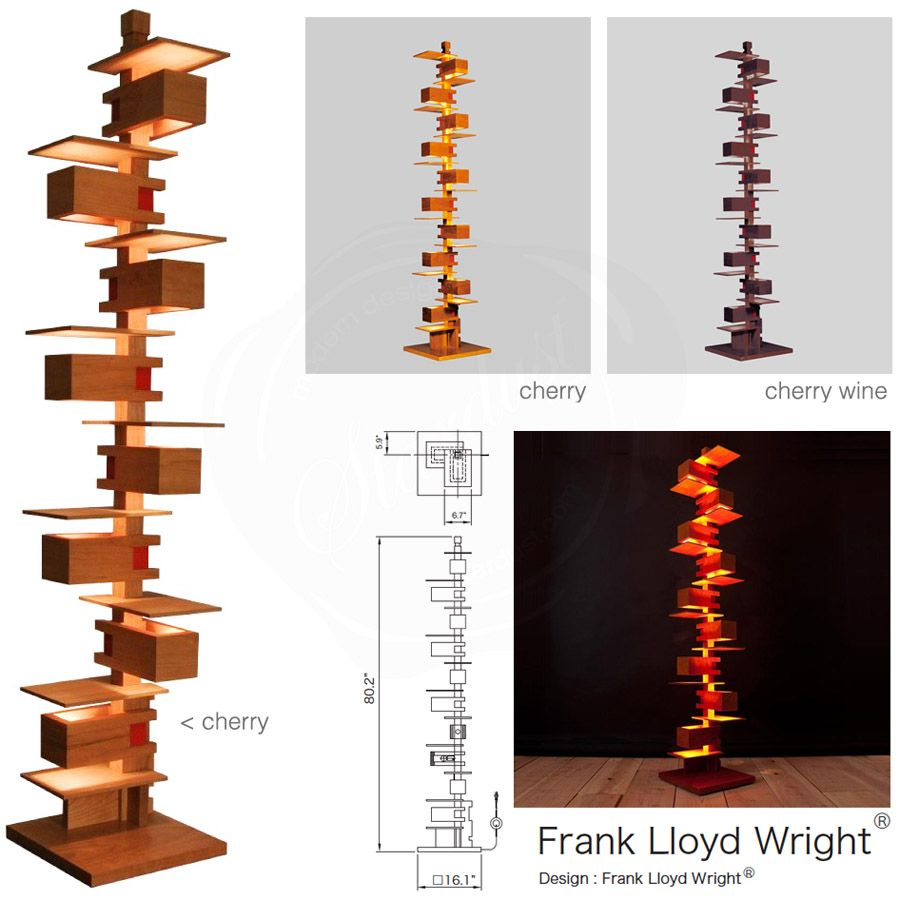 Frank Lloyd Wright Taliesin 2 Architectural Floor Lamp Stardust with regard to sizing 900 X 900