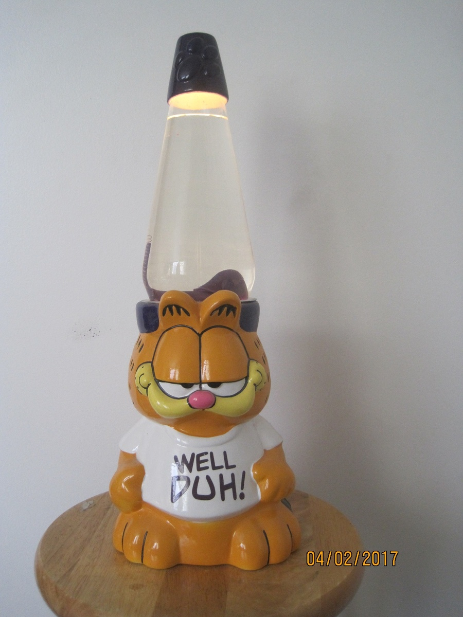 Garfield Lava Lamp Collectors Weekly inside proportions 900 X 1200