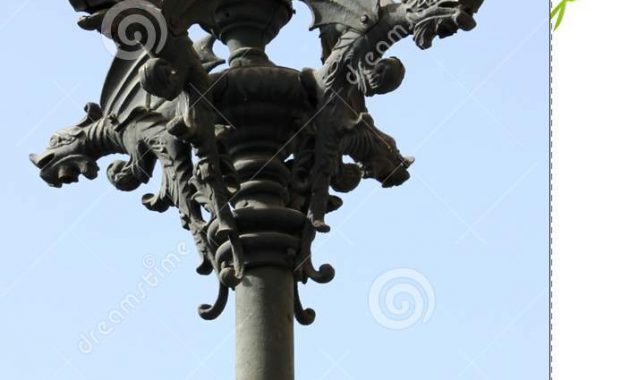 Gargoyle Lamp Post Stock Photo Image Of Dragon Grotesque 31569686 within dimensions 704 X 1300