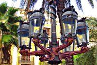 Gaudi Lamp Post Placa Reial La Rambla Barcelona Spain Flickr with regard to dimensions 906 X 1024