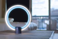 Ge Made A Circular Lamp With Alexa In It The Verge within measurements 1200 X 800