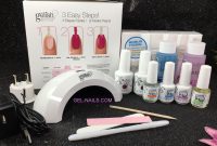 Gelish Harmony Complete Starter Basic Kit With Led Light I Gel Nails inside size 1837 X 1261