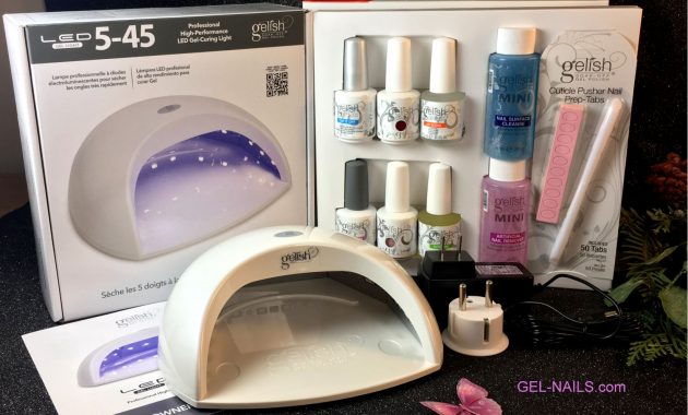 Gelish Harmony Completepro Kit With Led Light I Gel Nails intended for proportions 1645 X 1059