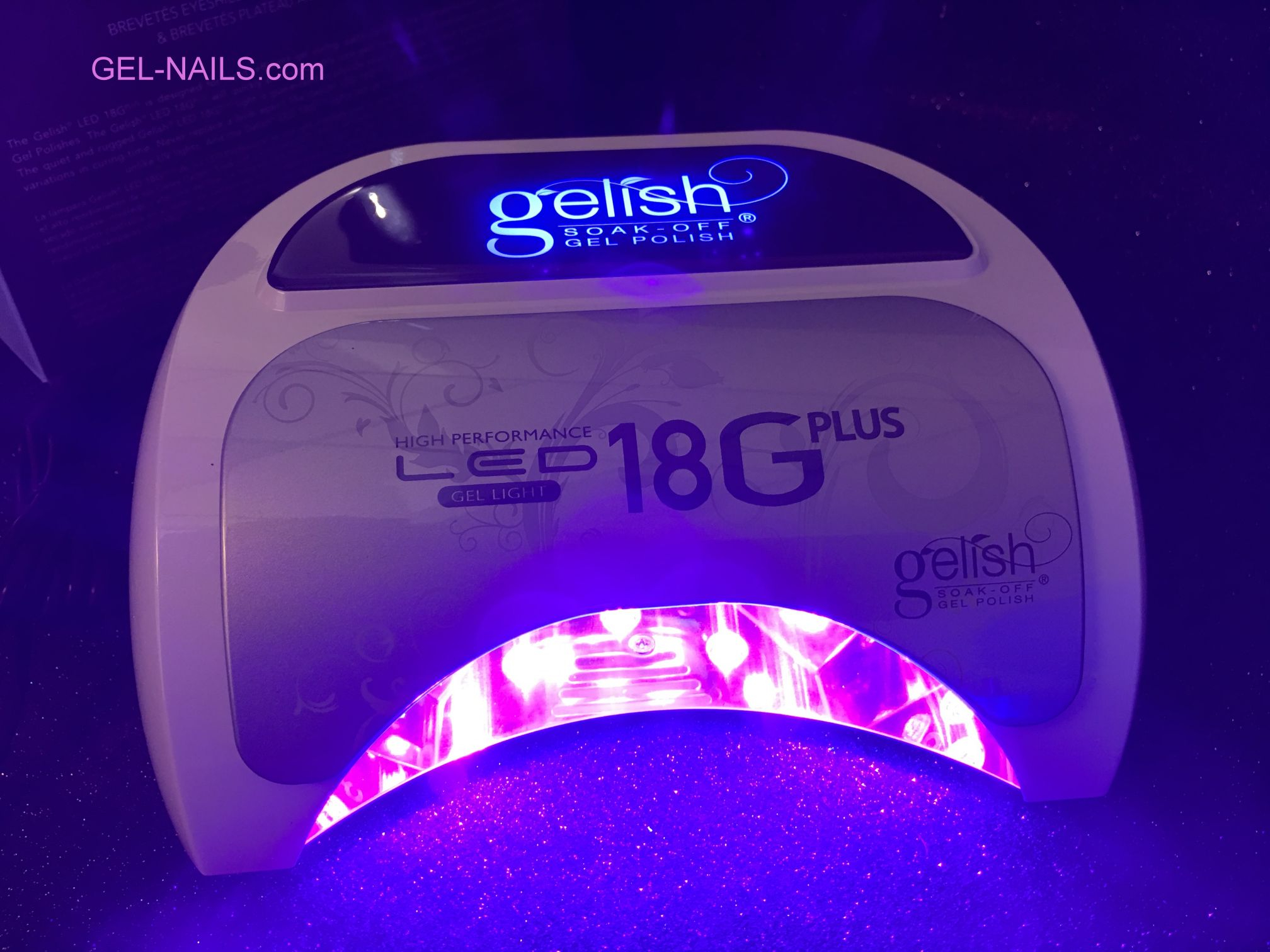 Gelish High Performance Led Gel Light 18 Plus Gel Nails for proportions 2016 X 1512