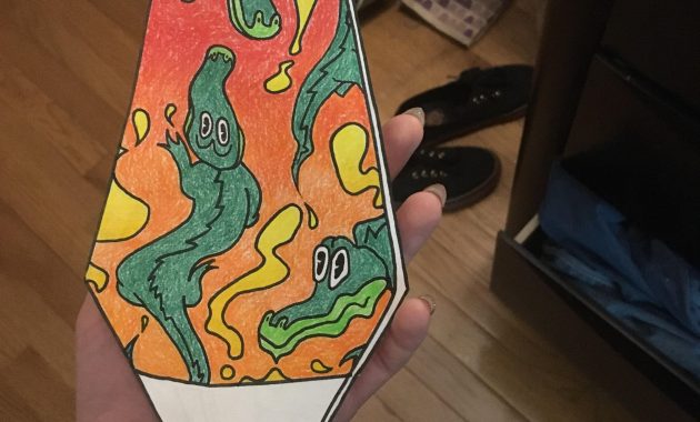 Girlfriends Drawing A Psychedelic Gator Lava Lamp Thought You Guys regarding sizing 3024 X 4032