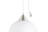 Globe Electric Amris 1 Light 11 In Plug In White Hanging Pendant with proportions 1000 X 1000