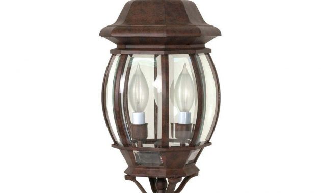 Glomar Concord 3 Light Old Bronze Outdoor Lamp Post Head Hd 898 with size 1000 X 1000