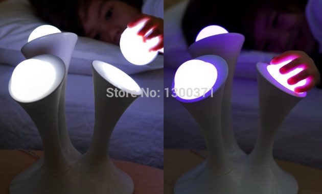 Glow Color Changing Night Light Portable Glowing Balls Bedside Lamp with measurements 1000 X 1000