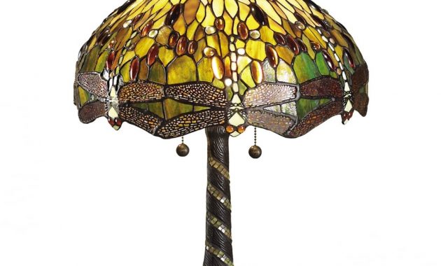 Green Dragonfly Traditional Design Large Tiffany Table Lamp for sizing 1000 X 1000