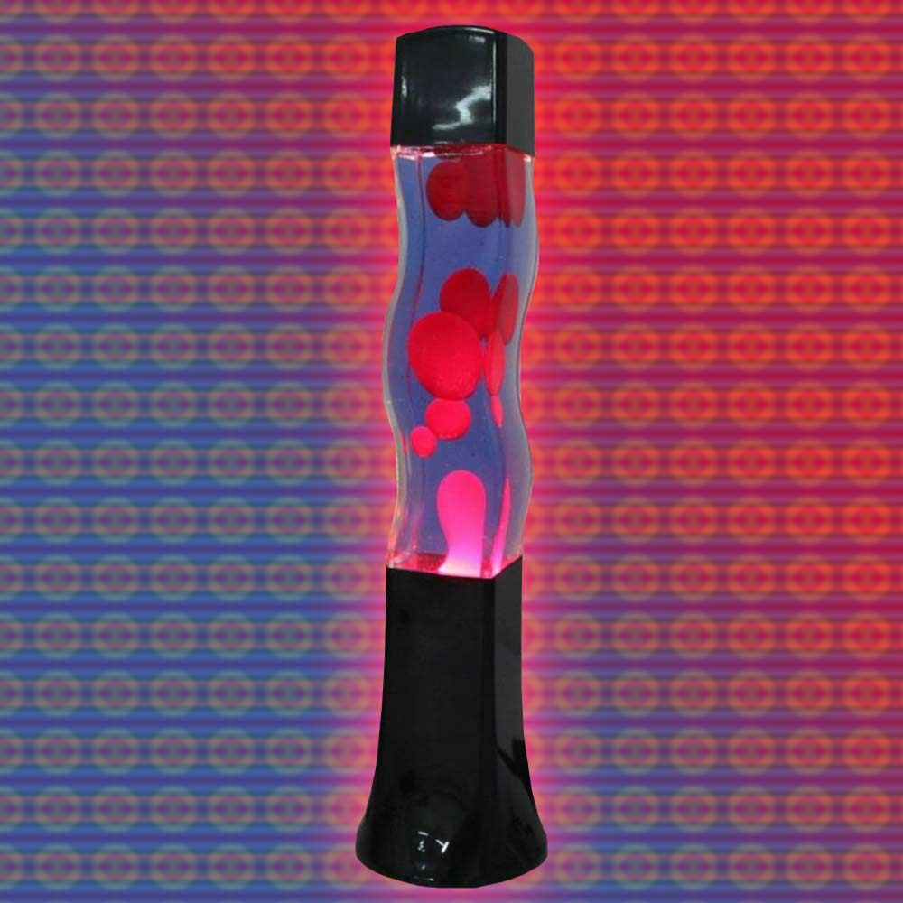 Groovy Twist Lava Lamp Redblue Retro Style Light Fixture Menkind pertaining to size 1000 X 1000