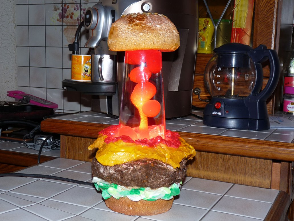 Hamburger Lava Lamp Dartg On Deviantart within size 1032 X 774