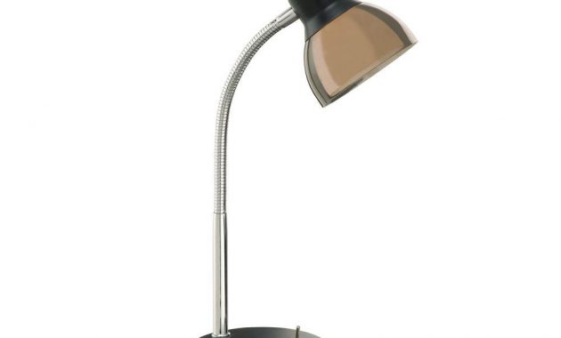 Hampton Bay 15 In Black Integrated Led Desk Lamp Al40306 The Home inside sizing 1000 X 1000