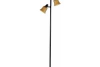 Hampton Bay 70 In Antique Bronze Track Tree Floor Lamp With 3 Amber in size 1000 X 1000