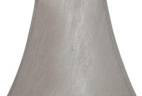 Hampton Bay Mix And Match Bavarian Grey Square Bell Table Lamp Shade in size 1000 X 1000
