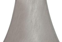 Hampton Bay Mix And Match Bavarian Grey Square Bell Table Lamp Shade pertaining to dimensions 1000 X 1000