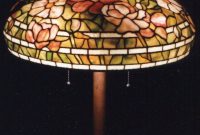 Hand Crafted Tiffany Reproduction Lamp Spring Peony Applebeck with measurements 938 X 1200