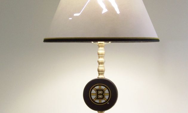 Hand Made Hockey Table Lamp Barbara Gails Lamps Lampshades within sizing 900 X 1200