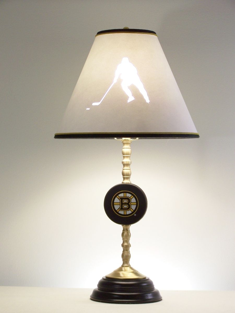 Hand Made Hockey Table Lamp Barbara Gails Lamps Lampshades within sizing 900 X 1200