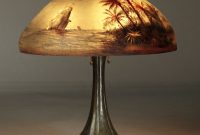 Handel Treasure Island Reverse Painted Lamp Lamps Arts Crafts with sizing 1010 X 1200