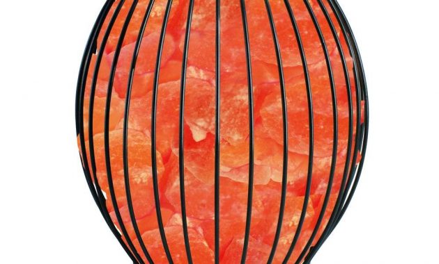 Himalayan Glow 83 In Ionic Crystal Natural Salt Oval Basket Lamp inside size 1000 X 1000