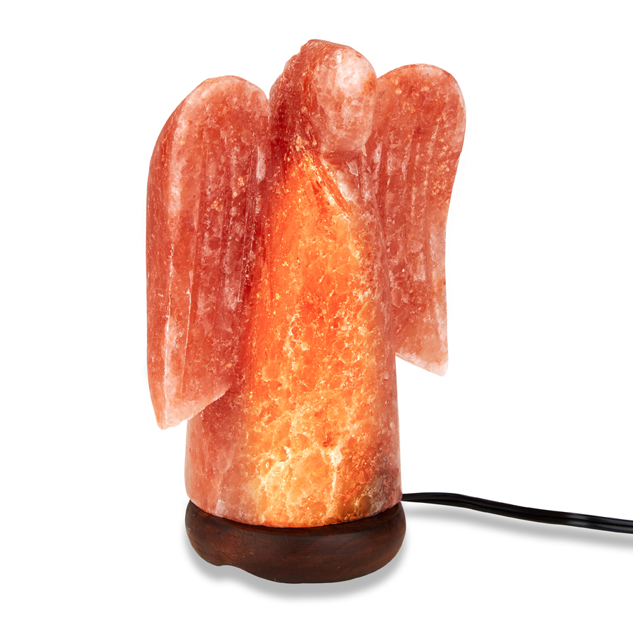 Himalayan Salt Angel Shaped Lamp Trend Marketing Brands with sizing 900 X 900