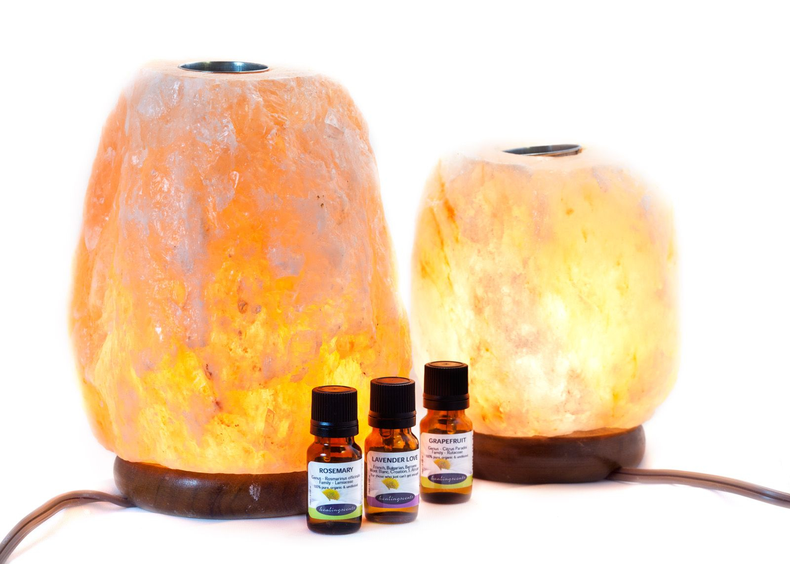 Himalayan Salt Lamp Diffusers Healingscents Aromatherapy inside sizing 1600 X 1143