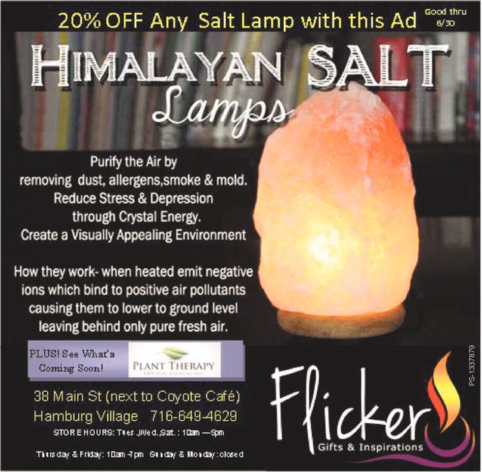 Himalayan Salt Lamps Flicker Gifts And Inspirations Hamburg Ny regarding sizing 980 X 959