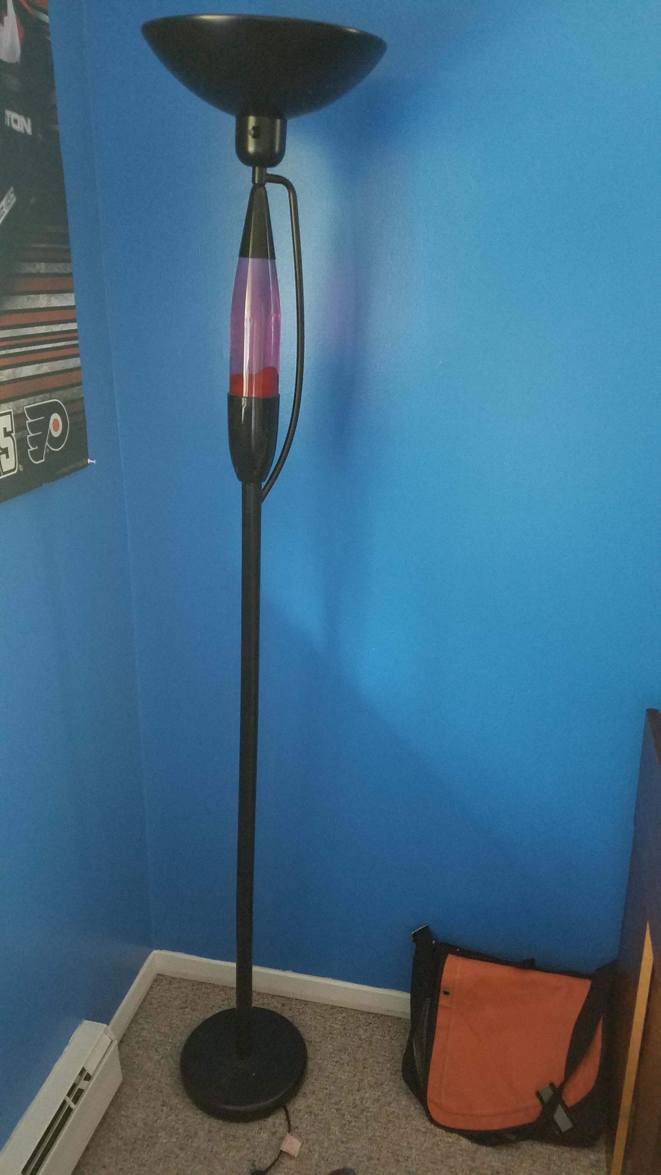 Hmf This Floor Lamp With A Lava Lamp Built In Helpmefind in proportions 2268 X 4032