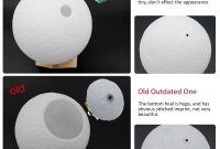 Ibell Zjb00185 Yqd18cm Gm 3d Printing Moon Lamp Ibell Rechargeable intended for size 1000 X 1000