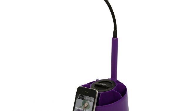 Ihome Desk Lamp With Pen Organizer And Speaker Purple Tanga throughout dimensions 1500 X 1500