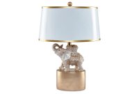 India Elephant Table Lamp Gold Leaf One Kings Lane Bedroom Eyes pertaining to sizing 2000 X 1362