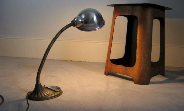 Industrial Bendy Desk Lamp British Made Supreme Mid Century inside proportions 1024 X 768