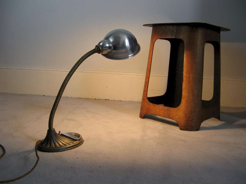 Industrial Bendy Desk Lamp British Made Supreme Mid Century inside proportions 1024 X 768