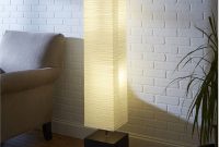 Intricate Paper Floor Lamp Modern 58 Square Rice Wood Finish Living inside size 2000 X 2000