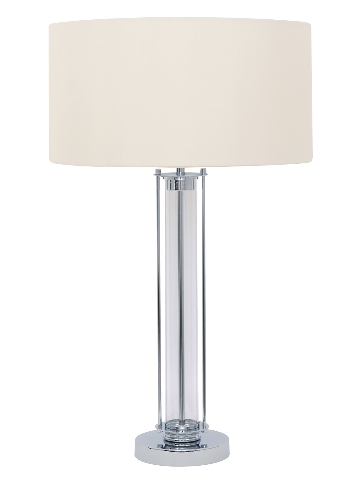 Iris 1 Light Table Lamp In Chromeglasswhite pertaining to proportions 1200 X 1600
