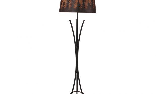 Iron Bar Floor Lamp With Moose Nightlight Scene intended for size 1200 X 1200