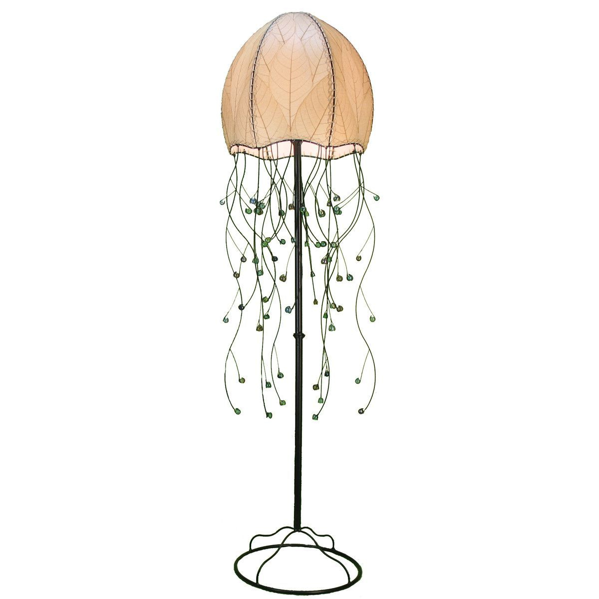 Jellyfish Floor Lamp Natural Jellyfish Floor Lamp And Lampshades intended for proportions 1200 X 1200