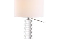 Jonathan Y Sasha 25 In Crystal Table Lamp Clear Jyl5020a The inside proportions 1000 X 1000