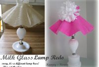 Kammys Korner Darling N Girly Milk Glass Lamp throughout dimensions 1600 X 1200