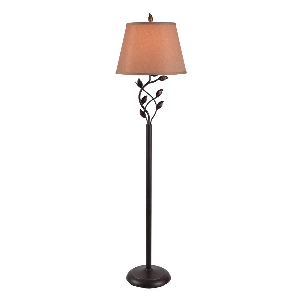 Kenroy Home Ashlen 59 In Oil Rubbed Bronze Floor Lamp 32240orb throughout proportions 1000 X 1000