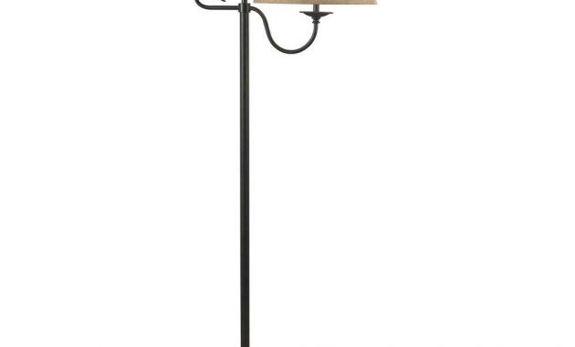 Kenroy Home Cromwell 60 In Golden Flecked Bronze Floor Lamp inside size 1000 X 1000