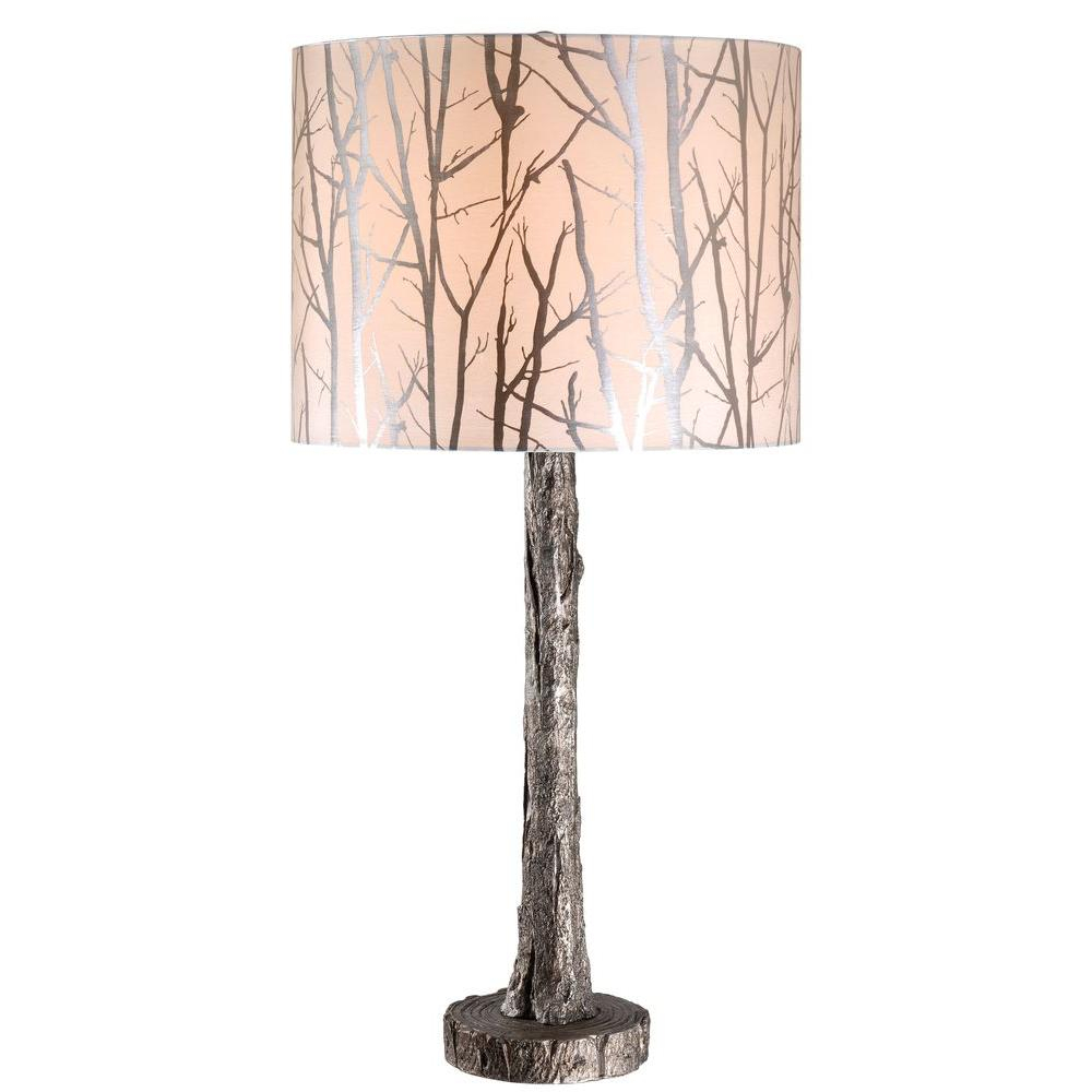 Kenroy Home Fleetwood 31 In Antique Silver Table Lamp 32656asil pertaining to measurements 1000 X 1000