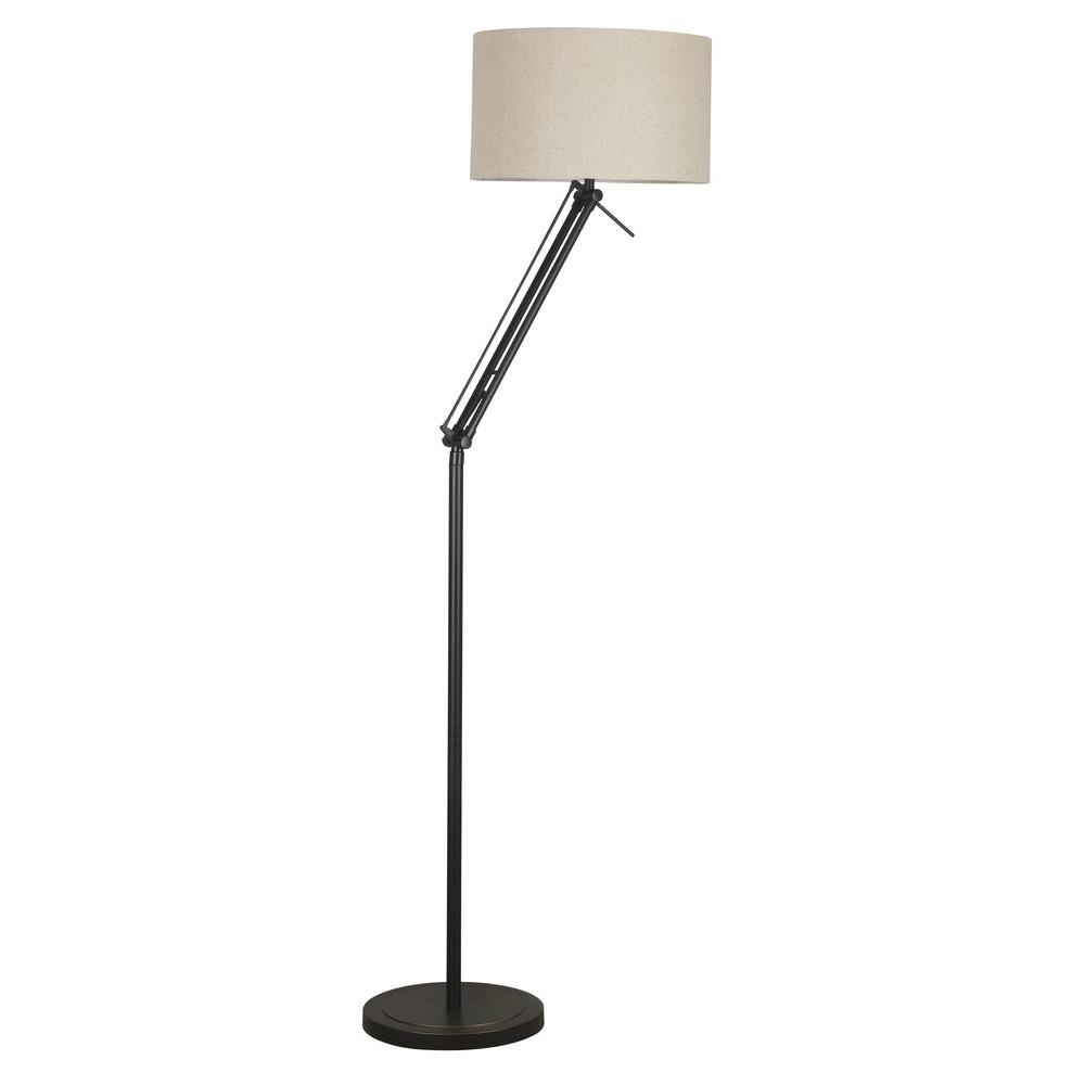 Kenroy Home Hydra 51 63 In Oil Rubbed Bronze Adjustable Floor Lamp regarding size 1000 X 1000